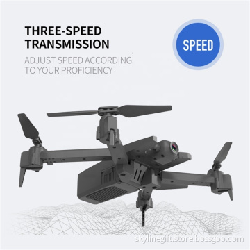 CSJ X4 Foldable Profissional Drone with HD 4K Camera WiFi FPV Wide Angle Optical Flow RC Quadcopter Christmas present Toys